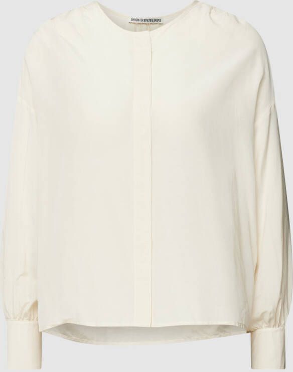 Drykorn Blouse met ronde hals model 'ITUA'