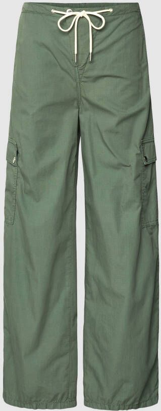 Drykorn Broek met labeldetails model 'ALLOY'
