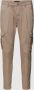 Drykorn Slim-Fit Cargo Broek Lago 10 Beige Heren - Thumbnail 1