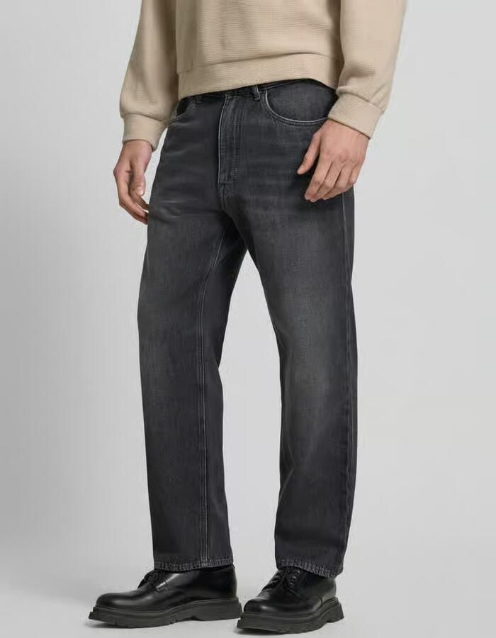 Drykorn baggy fit jeans van puur katoen - Foto 2
