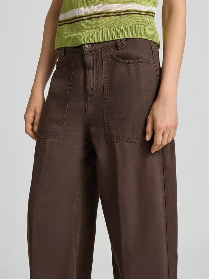 Drykorn barrel fit broek met steekzakken model 'DERIVE' - Foto 2