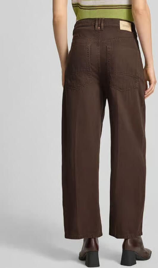 Drykorn barrel fit broek met steekzakken model 'DERIVE' - Foto 4
