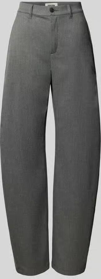 Drykorn barrel fit broek met steekzakken model 'RECEIVE'