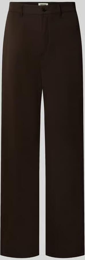 Drykorn barrel fit stoffen broek met viscose