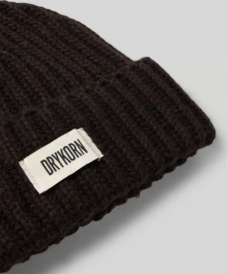 Drykorn Beanie met alpaca model 'EANI'