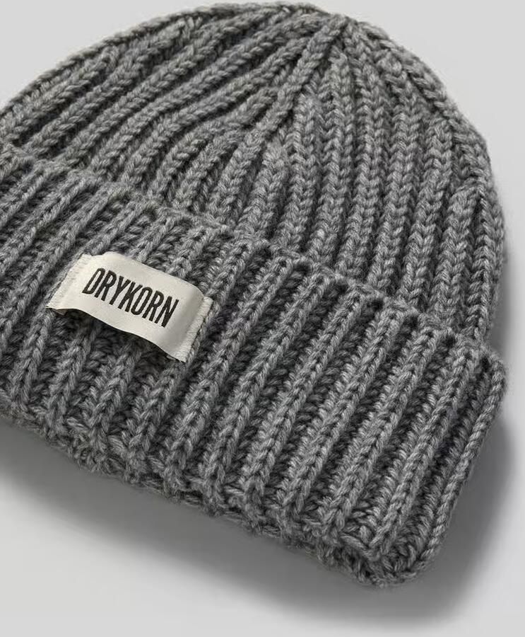Drykorn Beanie met alpaca model 'EANI'