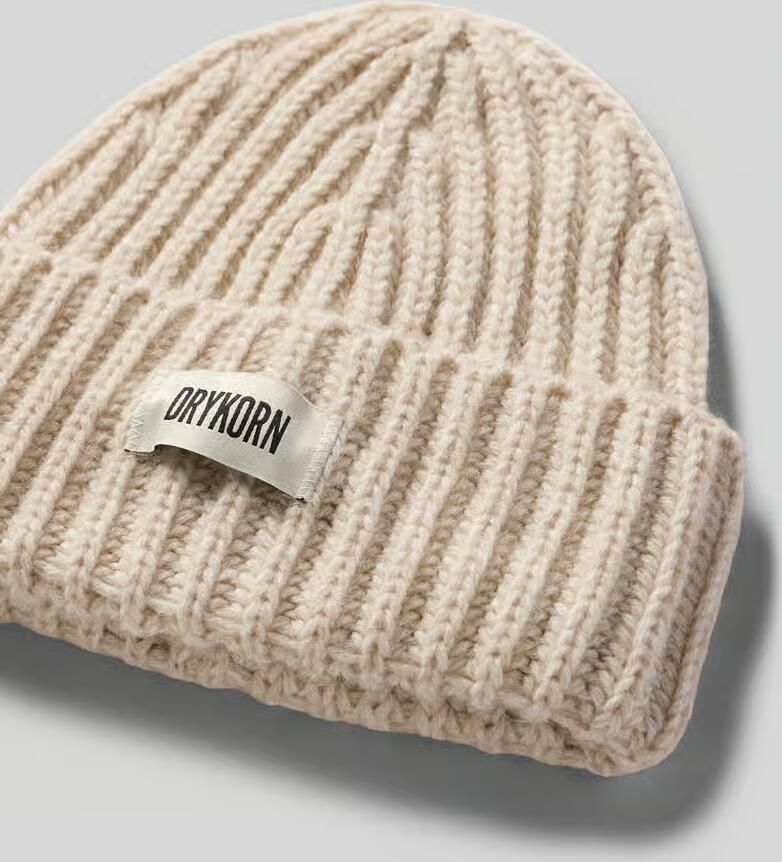 Drykorn Beanie met alpaca model 'EANI'