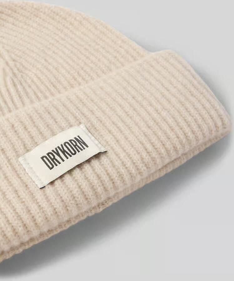 Drykorn Beanie van scheerwol model 'NEREA'