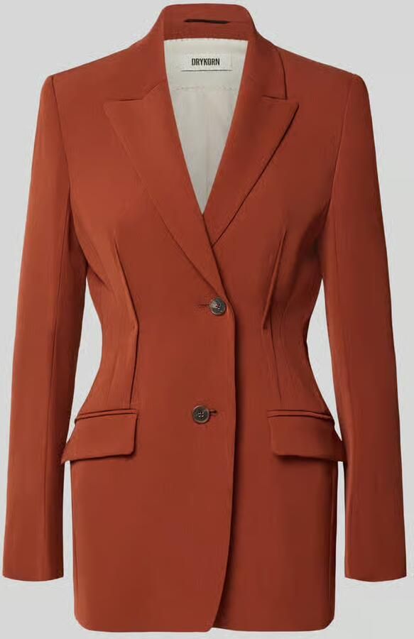 Drykorn Blazer met reverskraag model 'Brokley'