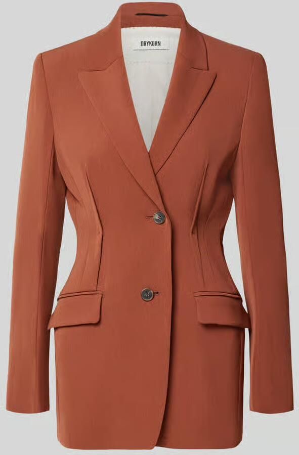 Drykorn Blazer met reverskraag model 'Brokley' - Foto 2