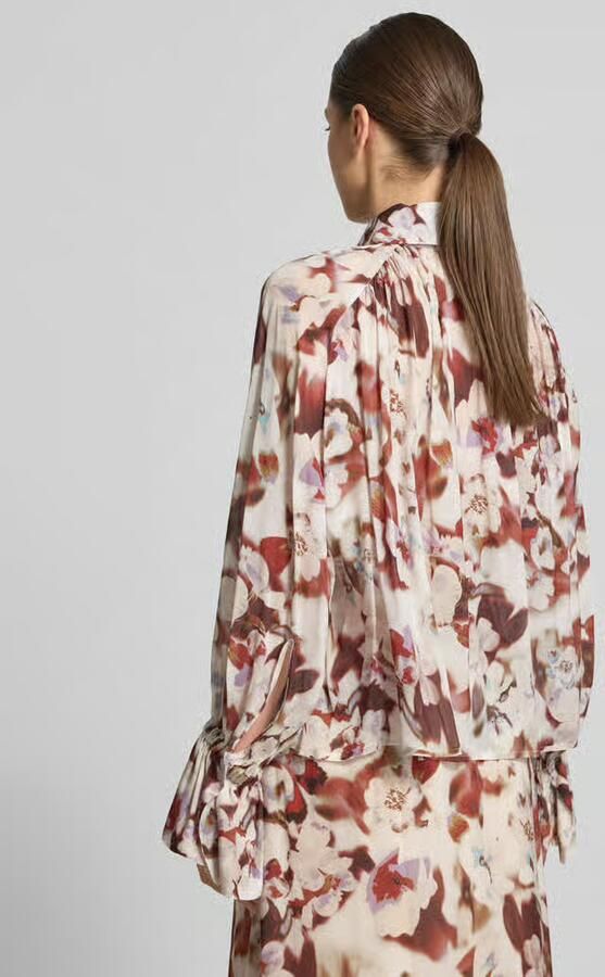 Drykorn Blouse met strik model 'VAELIE'