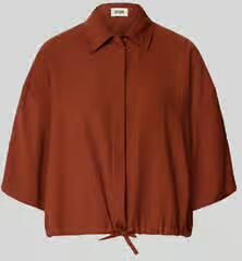 Drykorn Blouse met tunnelkoord aan de zoom model 'LAINAY'