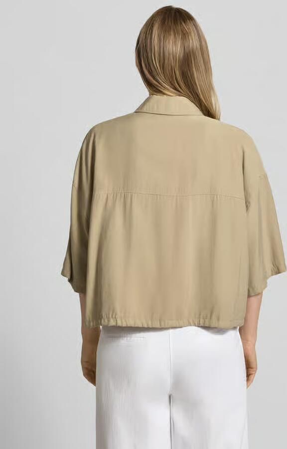 Drykorn Blouse met tunnelkoord aan de zoom model 'LAINAY' - Foto 2