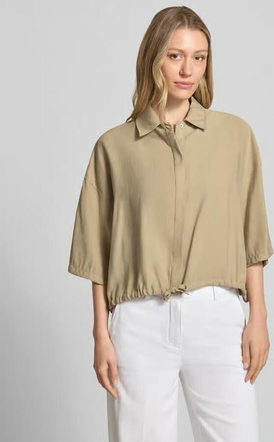 Drykorn Blouse met tunnelkoord aan de zoom model 'LAINAY' - Foto 3