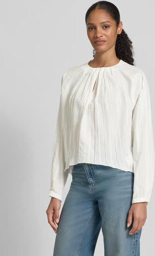 Drykorn Blouseshirt met plooien model 'SEETHA' - Foto 2