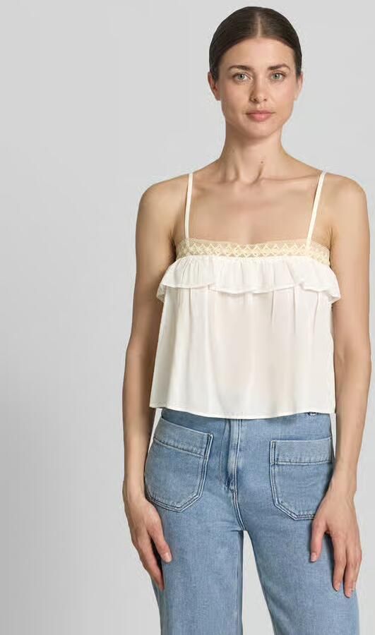 Drykorn Blousetop met spaghettibandjes model 'TISANE' - Foto 2