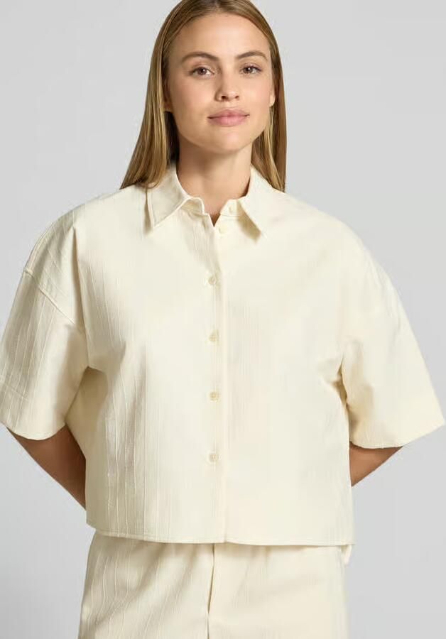 Drykorn Boxy fit blouse met 1 2-mouw model 'YARIKA'