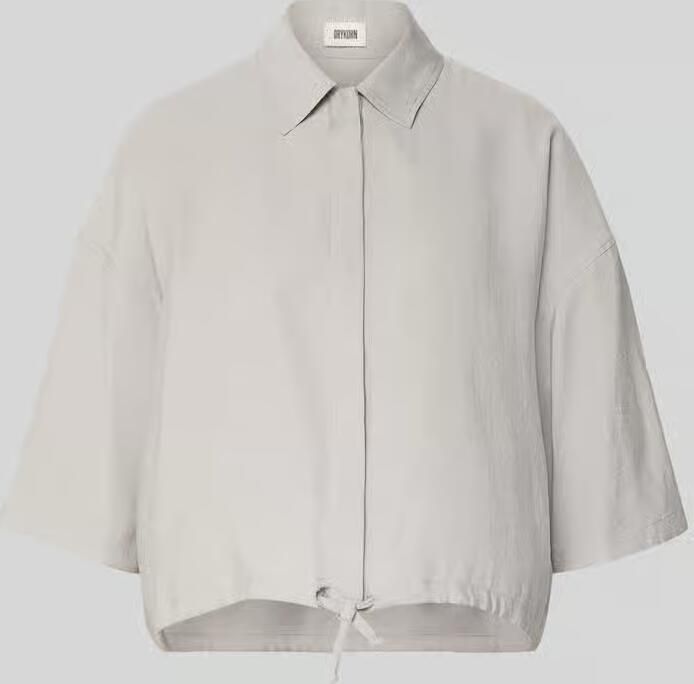 Drykorn Boxy fit blouse van modalmix model 'LAINAY' - Foto 3