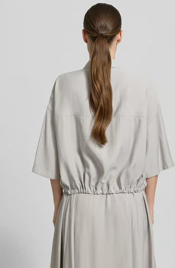 Drykorn Boxy fit blouse van modalmix model 'LAINAY' - Foto 4