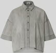Drykorn Boxy fit jeansblouse met verlaagde schouders Model 'YARIKA'