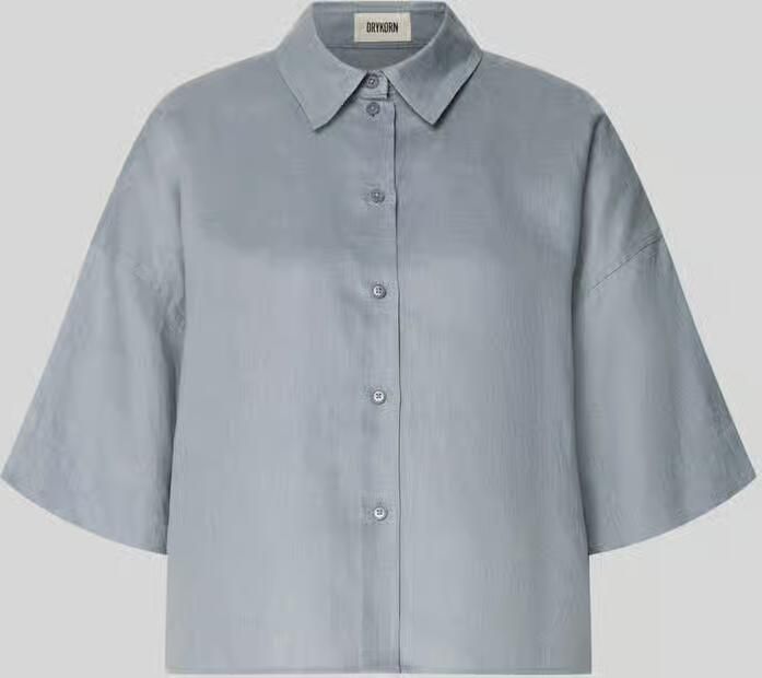 Drykorn boxy fit linnen blouse model 'YARIKA' - Foto 2