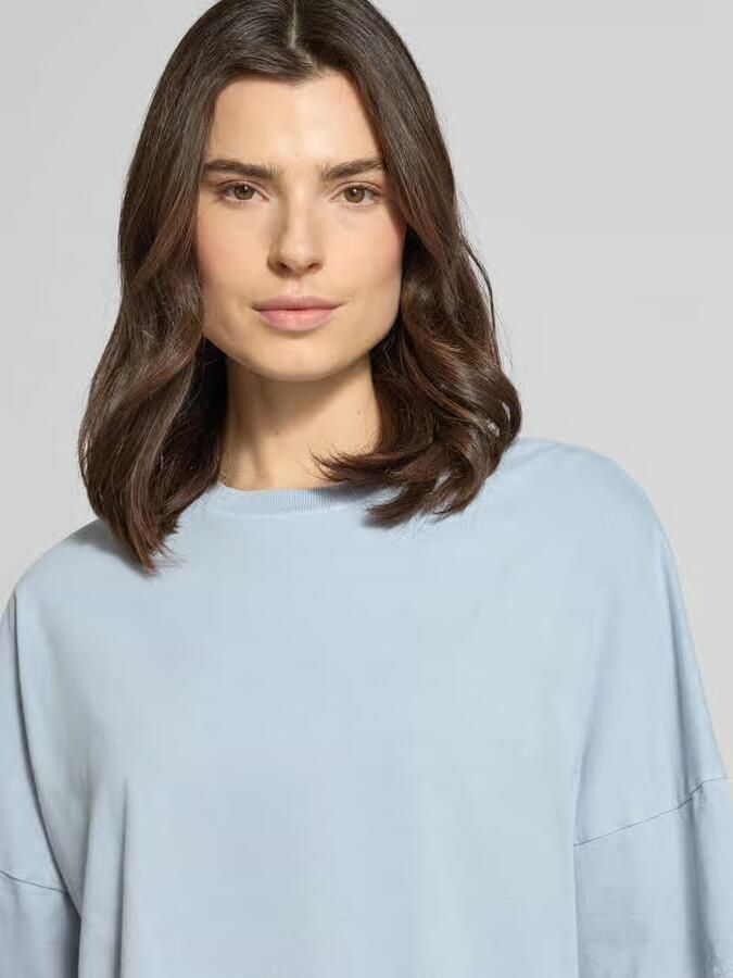 Drykorn Boxy fit T-shirt met extra brede schouders model 'KUSIA' - Foto 2