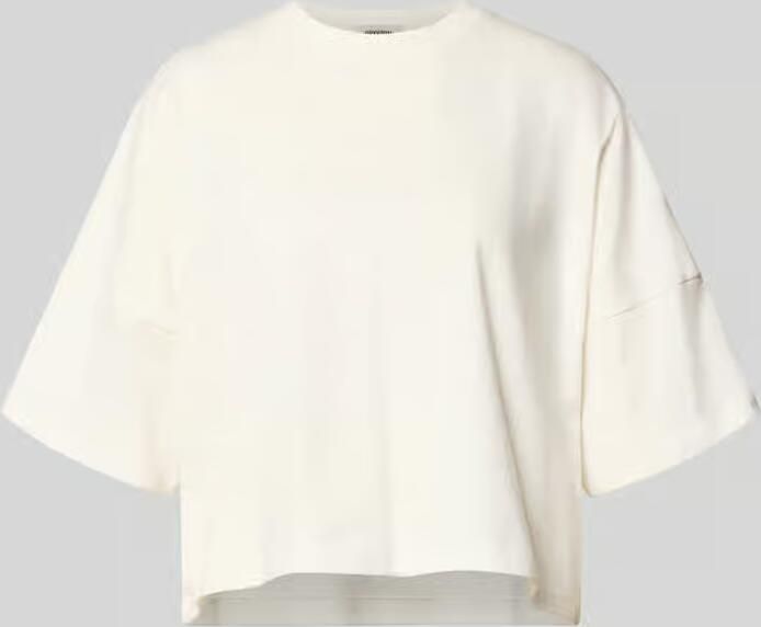 Drykorn Boxy fit T-shirt met verlaagde schouders model 'KUSIA' - Foto 2