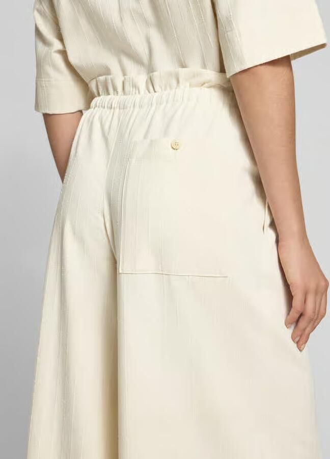 Drykorn Broek met elastische tailleband model 'DWINDLE'