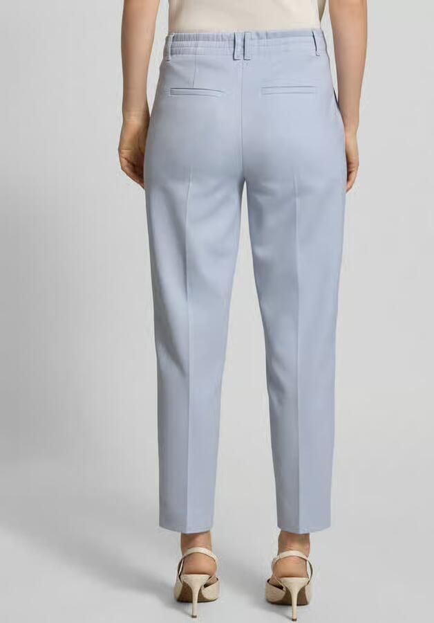 Drykorn Broek met persplooien en achterzakken model 'SEARCH'