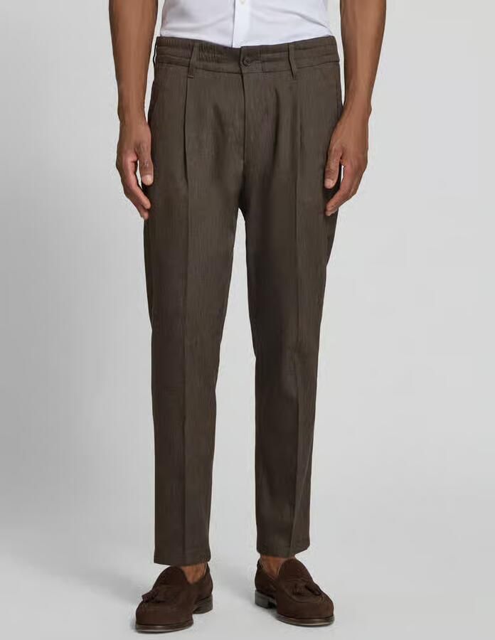 Drykorn Broek met vouw en elastische band model 'CHASY' - Foto 2