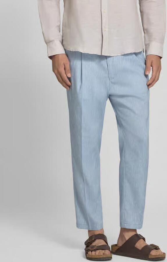 Drykorn Broek met vouw en elastische band model 'CHASY' - Foto 3