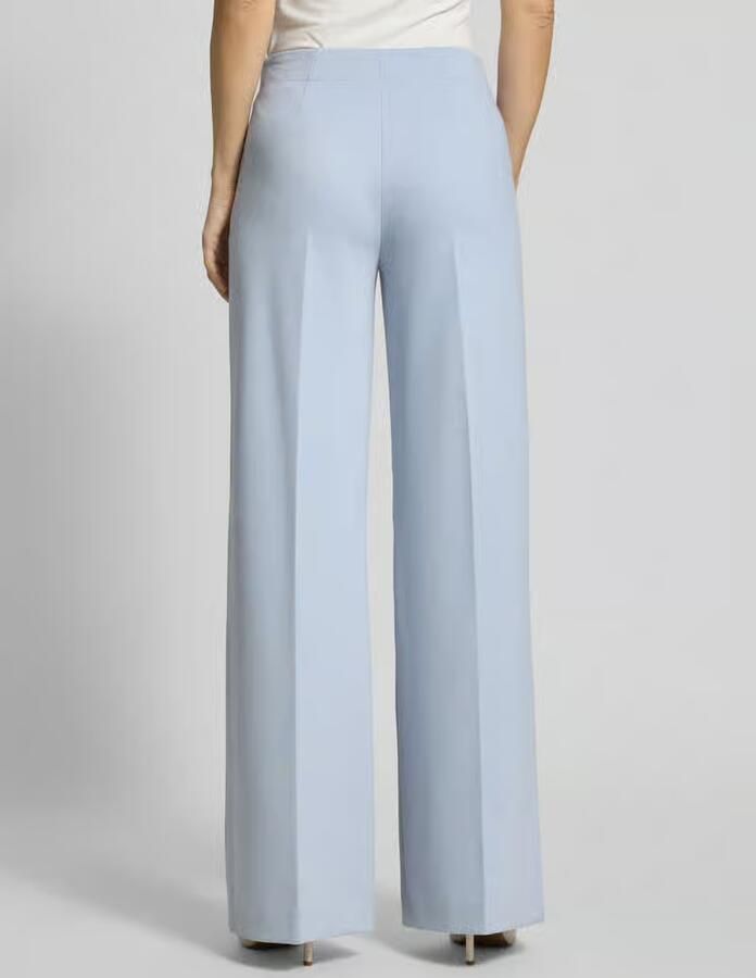 Drykorn Broek met wijde benen en persplooien model 'BEFORE'