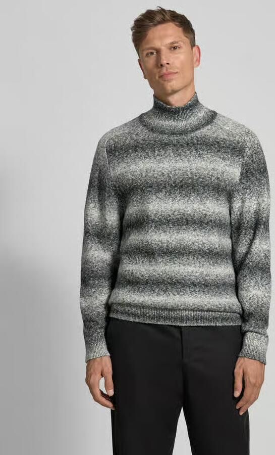Drykorn Gebreide pullover met opstaande kraag model 'EDDARD' - Foto 2
