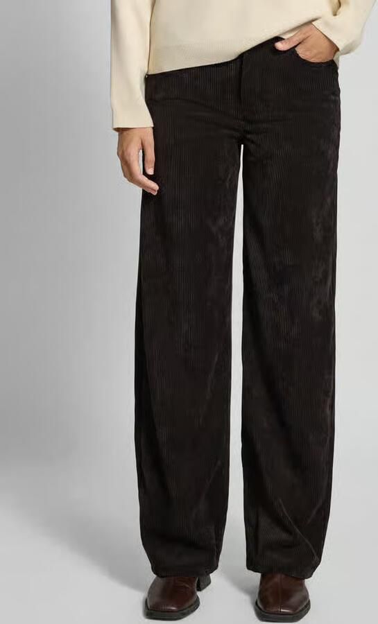 Drykorn Corduroy broek met steekzakken model 'MEDLEY' - Foto 3