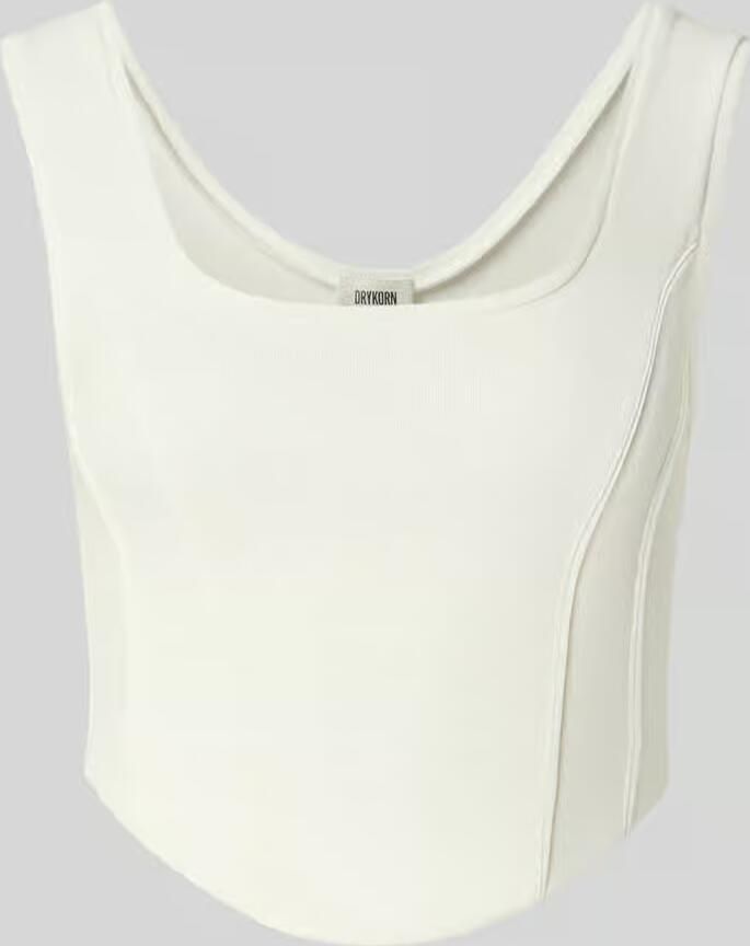 Drykorn Crop top met ronde hals model 'AGAPA' - Foto 2