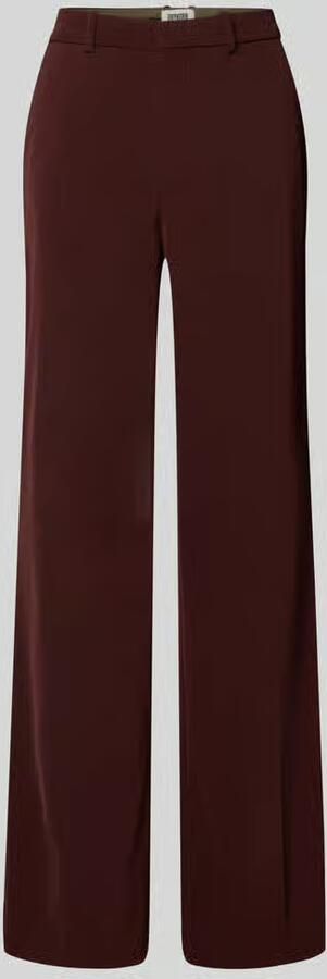 Drykorn Flared fit pantalon met achterzakken model 'Argue'