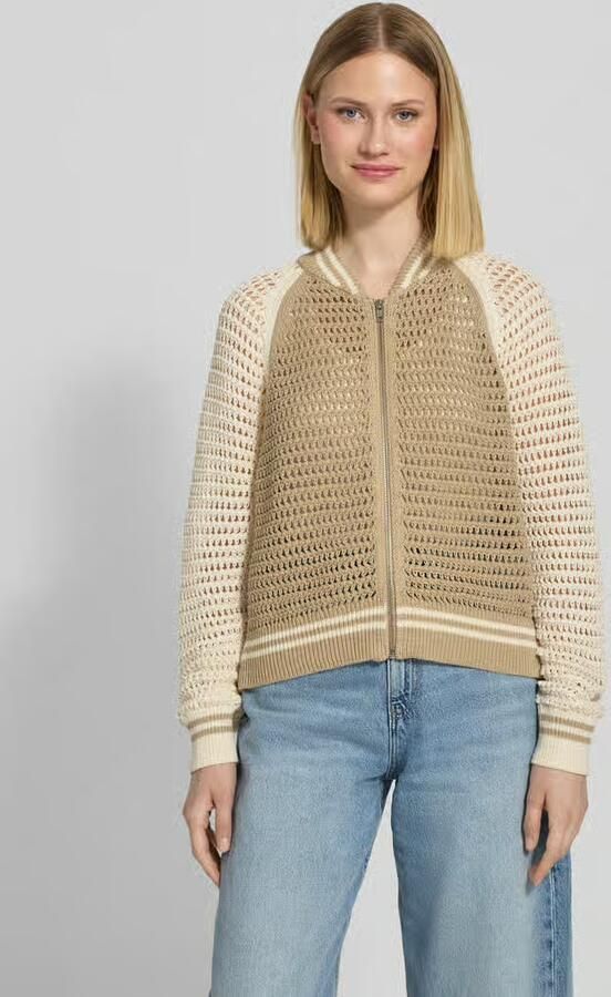 Drykorn Gebreid jack met opstaande kraag model 'NALFY' - Foto 2