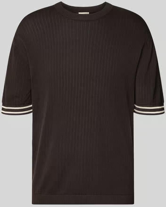 Drykorn Gebreid shirt met ronde hals model 'DERICO' - Foto 2