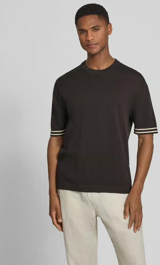 Drykorn Gebreid shirt met ronde hals model 'DERICO' - Foto 3