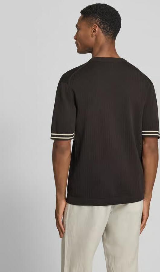 Drykorn Gebreid shirt met ronde hals model 'DERICO' - Foto 4