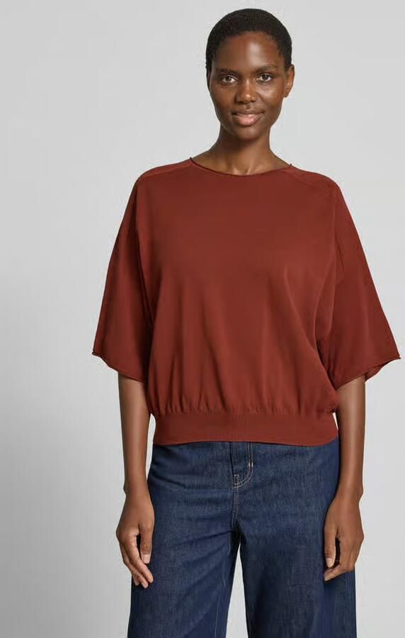 Drykorn Gebreid shirt met ronde hals model 'DILARY' - Foto 3