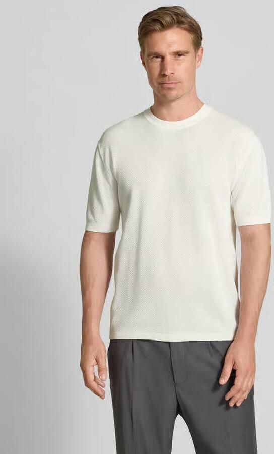 Drykorn Gebreid shirt met structuurmotief model 'Derico' - Foto 2
