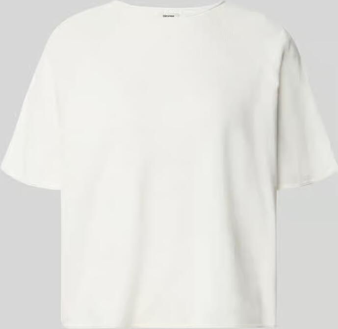 Drykorn Gebreid shirt van een katoen-kasjmiermix model 'MOENY'