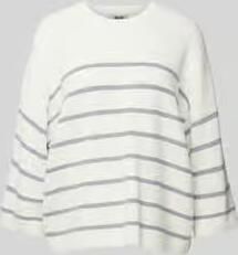Drykorn Gebreide pullover met 3 4-mouwen model 'NILAY'