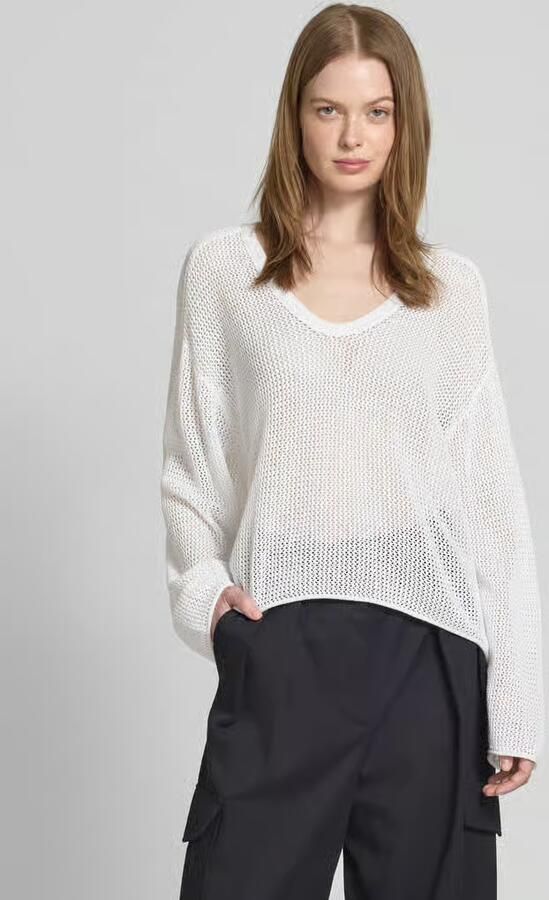 Drykorn Gebreide pullover met extra brede schouders model 'MAIJA' - Foto 2