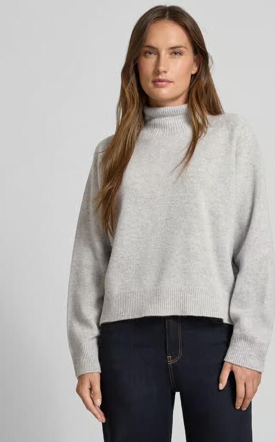 Drykorn Gebreide pullover met opstaande kraag - Foto 3