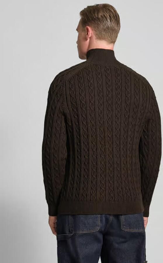 Drykorn Gebreide pullover met opstaande kraag model 'EDDARD'