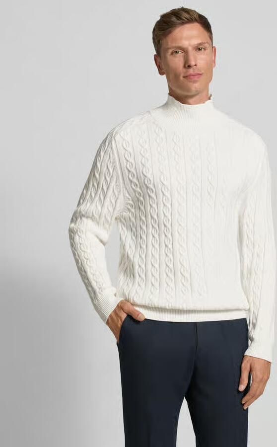 Drykorn Gebreide pullover met opstaande kraag model 'EDDARD' - Foto 2