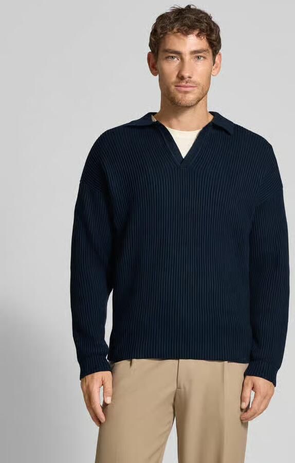 Drykorn Gebreide pullover met polokraag - Foto 2