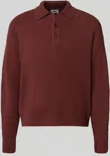 Drykorn Gebreide pullover met polokraag model 'BEKKET'